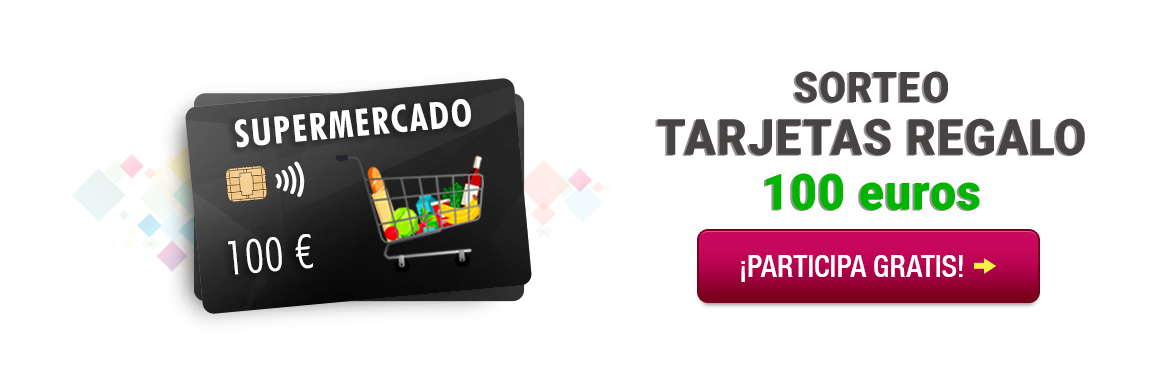 Sorteo tarjetas Regalo 100€